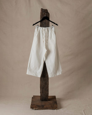 Wide & Short Trousers CC Milk