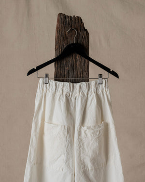 Wide & Short Trousers CC Milk