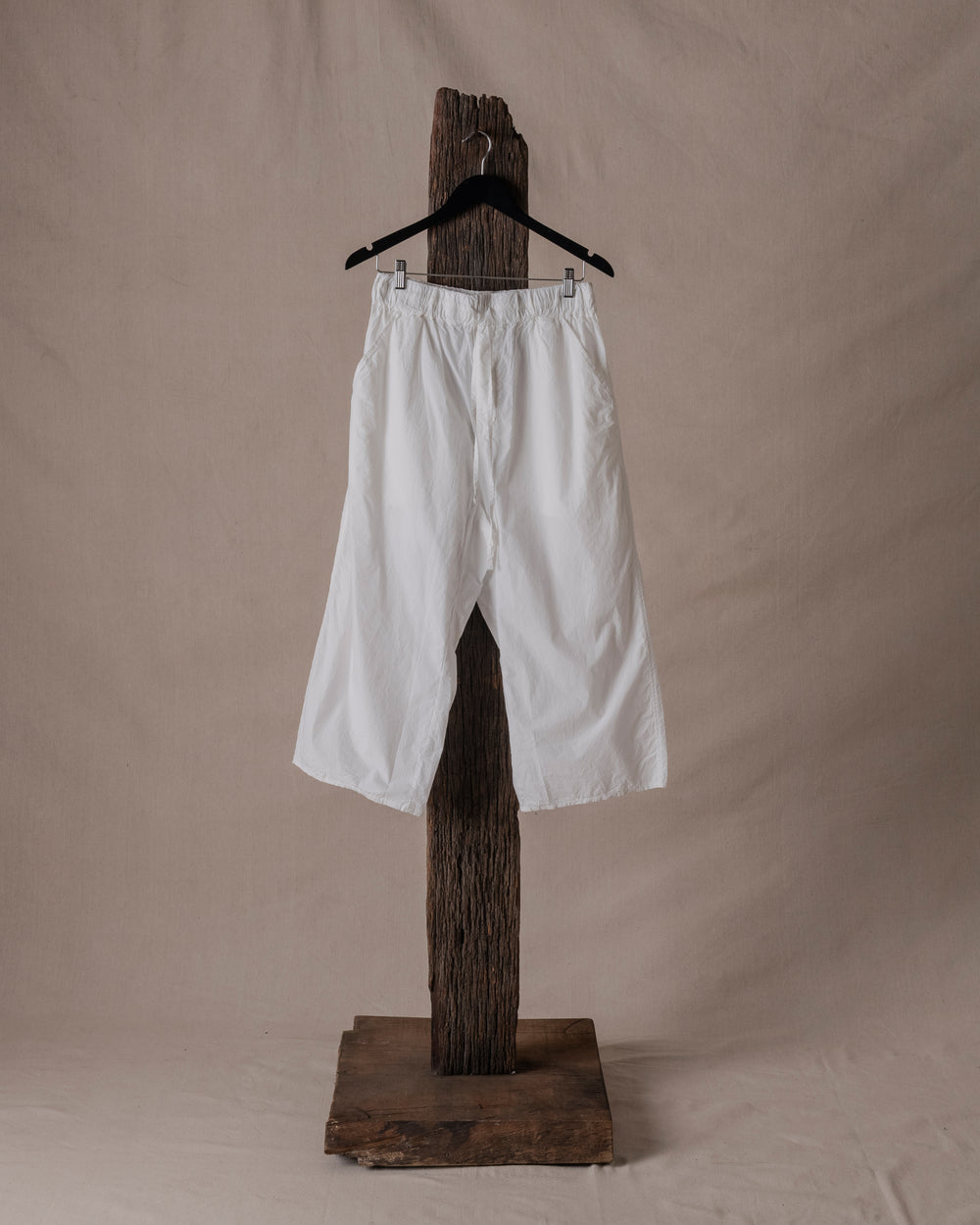 Wide & Short Trousers TC Milk