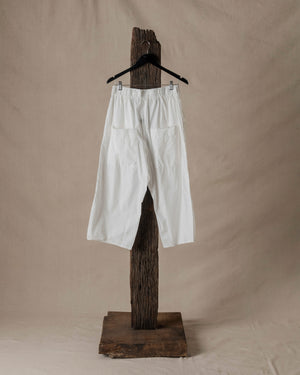 Wide & Short Trousers TC Milk