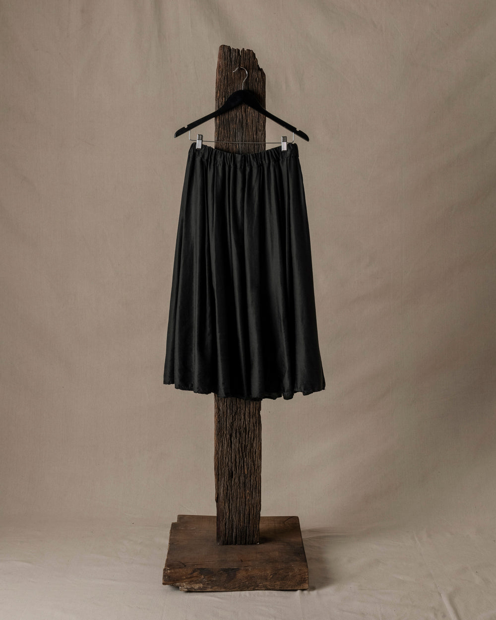 Pleated Long Skirt SC Brown O/S