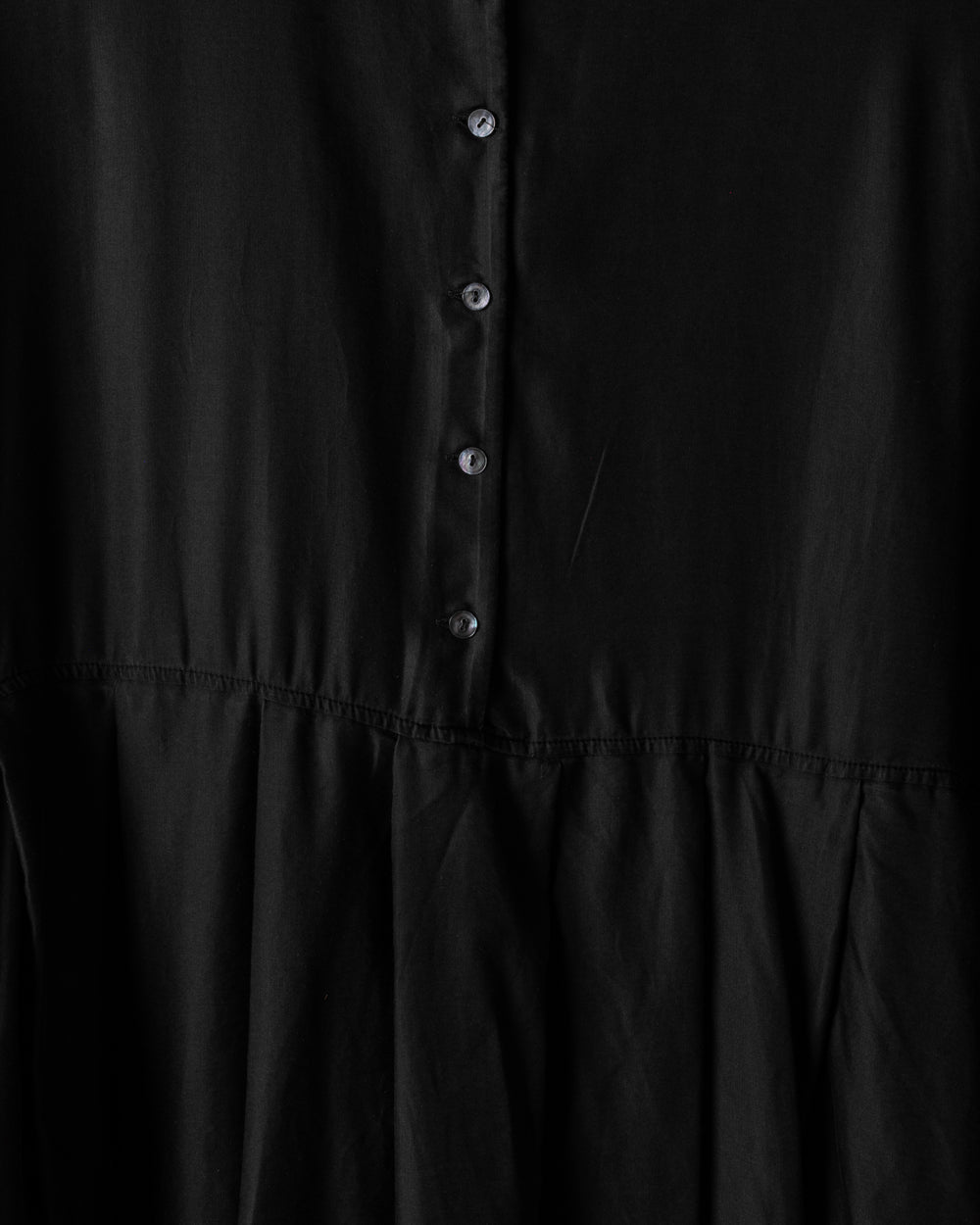 Pleated Collar Dress SC Brown