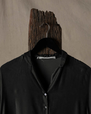 Pleated Collar Dress SC Brown