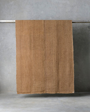 Light Tan Virgin Wool Rug