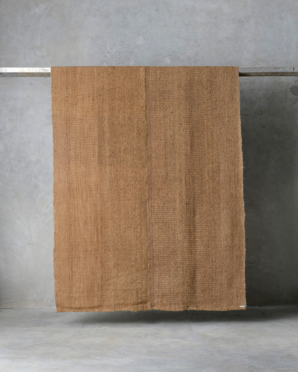 Light Tan Virgin Wool Rug