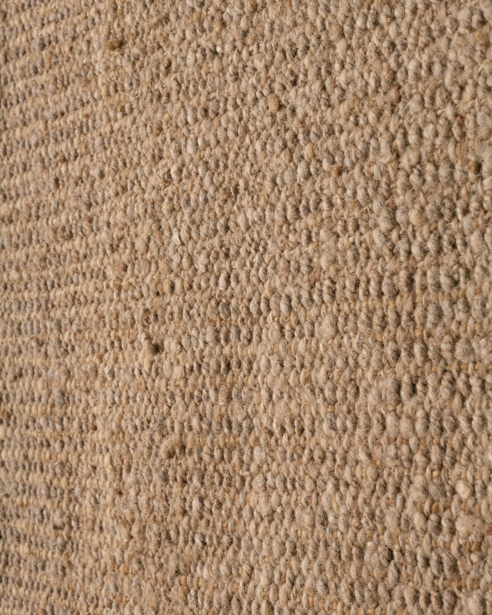 Light Tan Virgin Wool Rug