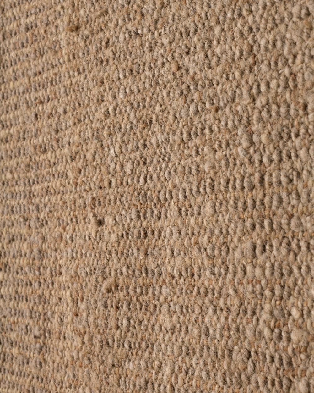 Light Tan Virgin Wool Rug