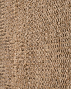 Light Tan Virgin Wool Rug