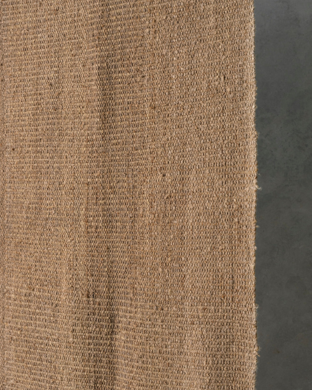 Light Tan Virgin Wool Rug