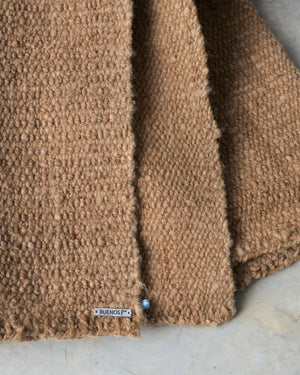 Light Tan Virgin Wool Rug