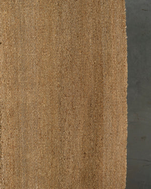 Dark Tan Virgin Wool Rug