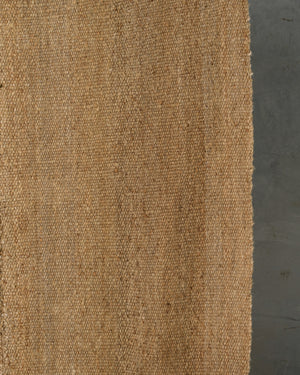Dark Tan Virgin Wool Rug