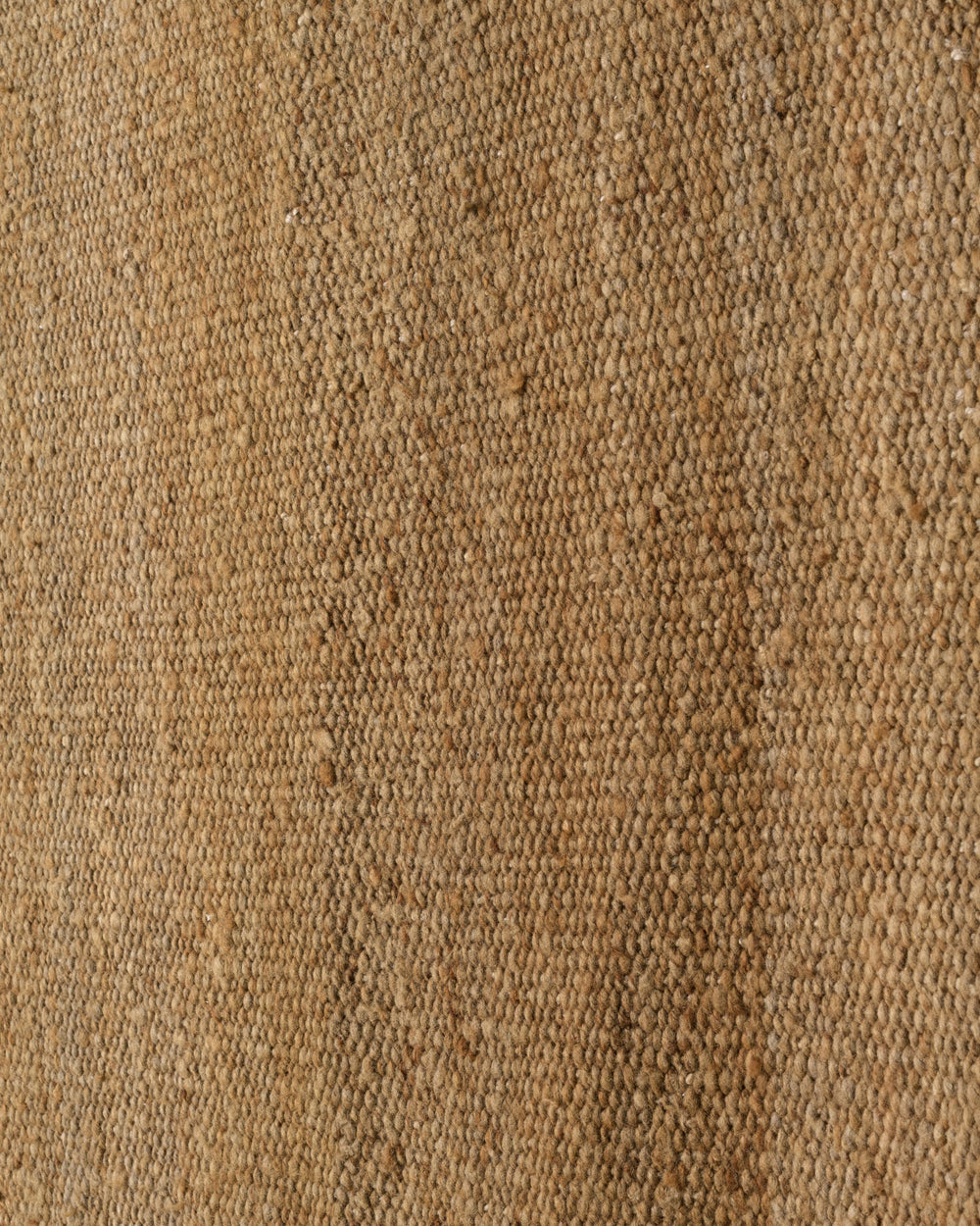 Dark Tan Virgin Wool Rug