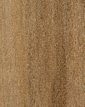 Dark Tan Virgin Wool Rug