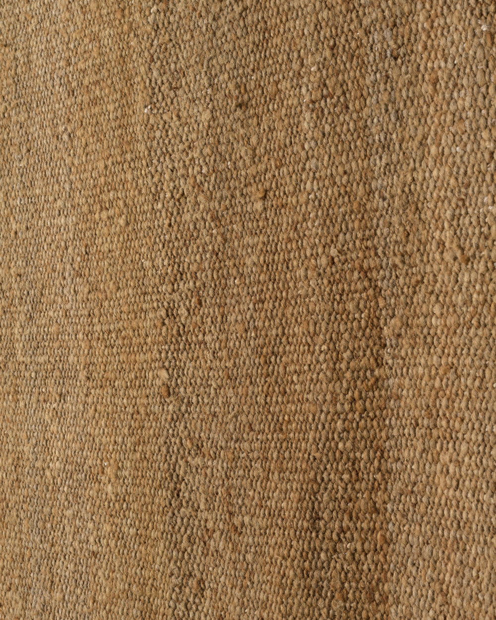 Dark Tan Virgin Wool Rug