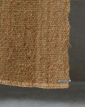 Dark Tan Virgin Wool Rug