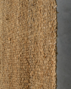 Dark Tan Virgin Wool Rug