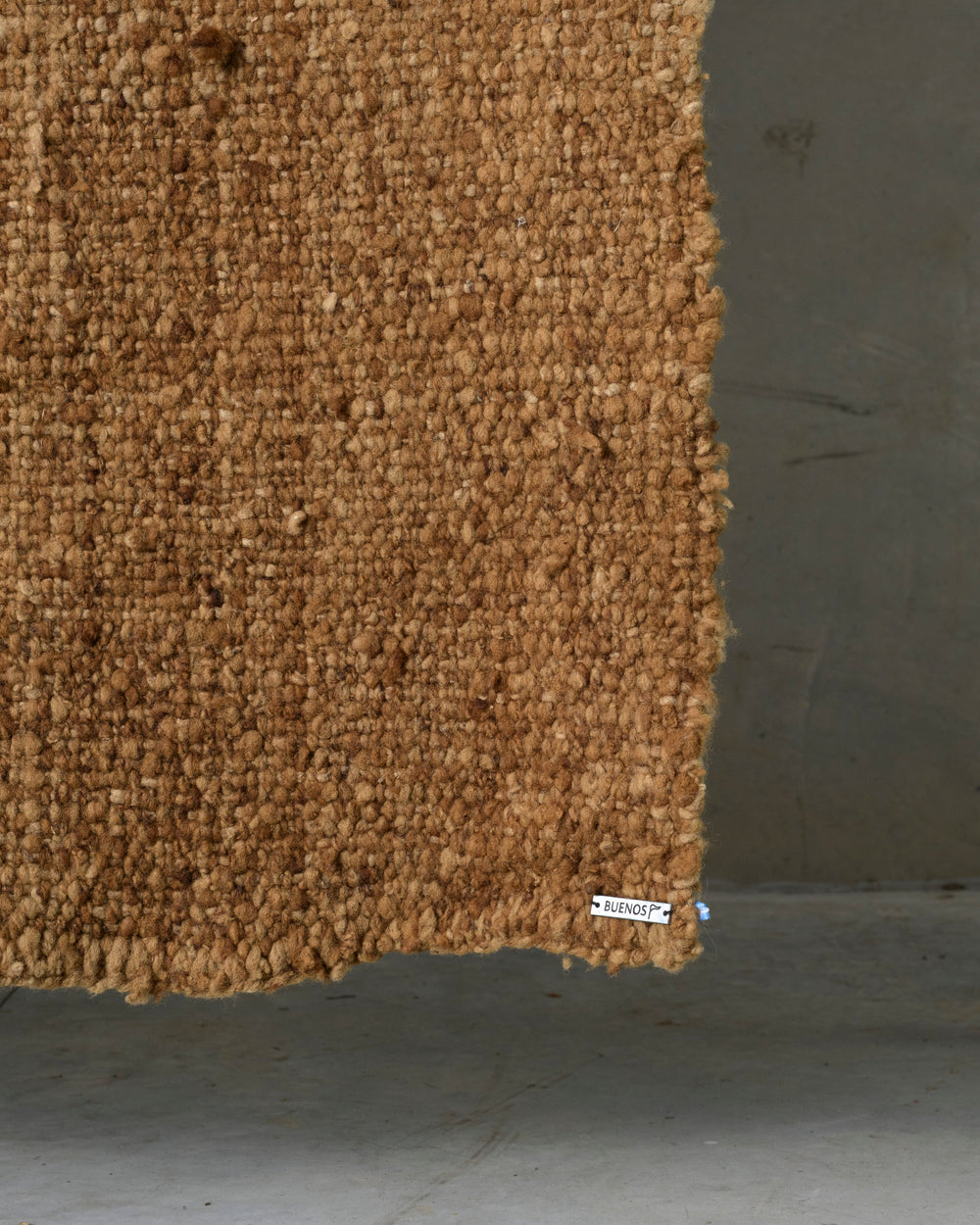 Rust Virgin Wool Rug