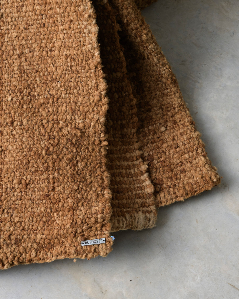 Rust Virgin Wool Rug