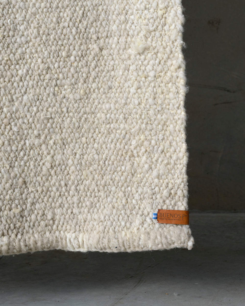Natural Virgin Wool Rug