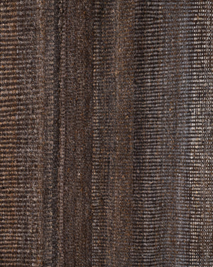 Brown Virgin Wool Rug