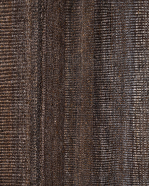 Brown Virgin Wool Rug