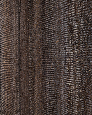 Brown Virgin Wool Rug