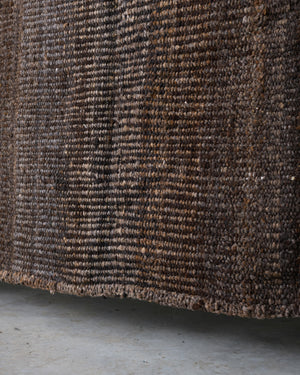 Brown Virgin Wool Rug