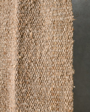 Latte Virgin Wool Rug