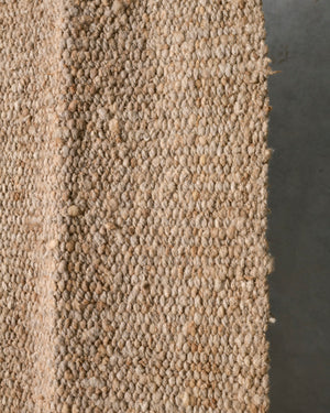 Latte Virgin Wool Rug