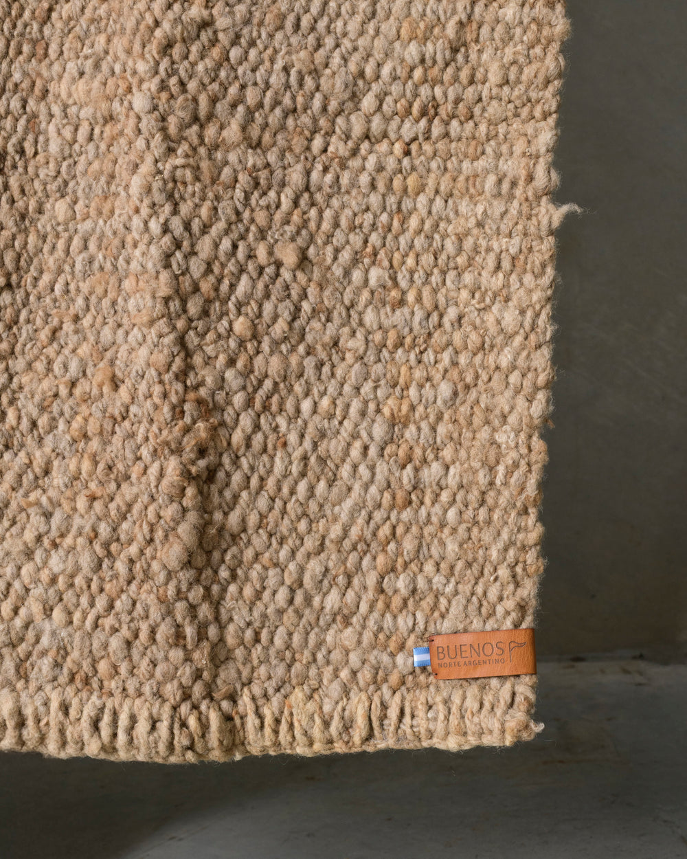 Latte Virgin Wool Rug