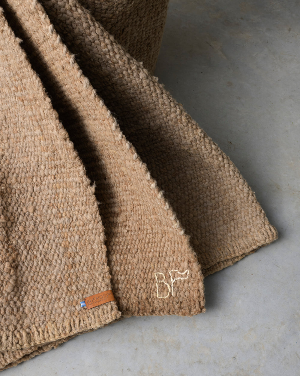 Latte Virgin Wool Rug