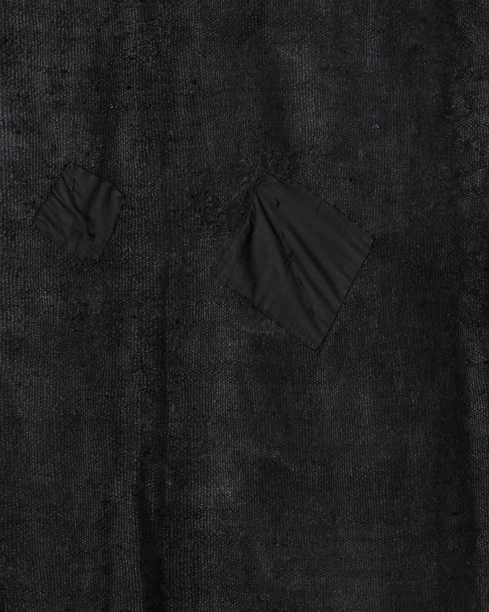 Black Hemp Rug Medium