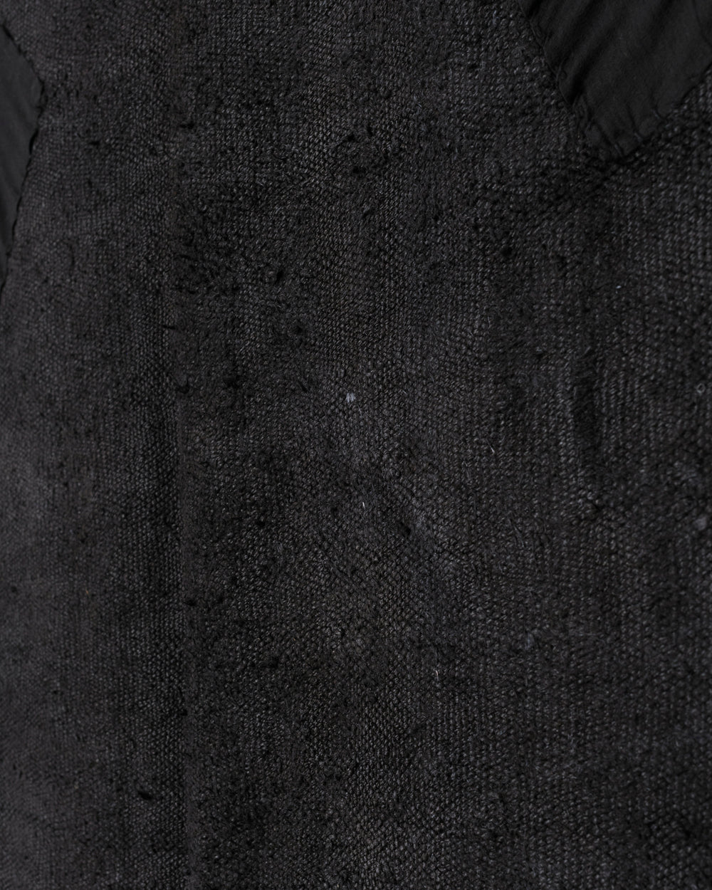Black Hemp Rug Medium