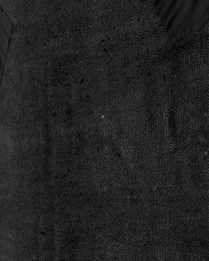 Black Hemp Rug Medium