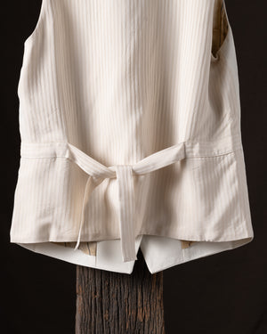 Jill Waistcoat Baca-Arancin Off White