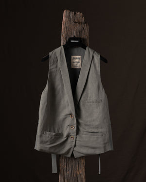 Jill Waistcoat Baca-Arancin Dark Grey