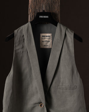 Jill Waistcoat Baca-Arancin Dark Grey