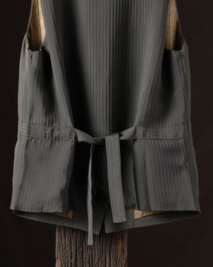 Jill Waistcoat Baca-Arancin Dark Grey
