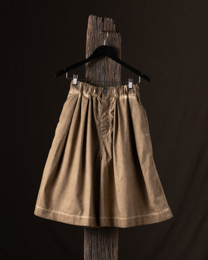 Poela Pants Heavy Cotton Tan