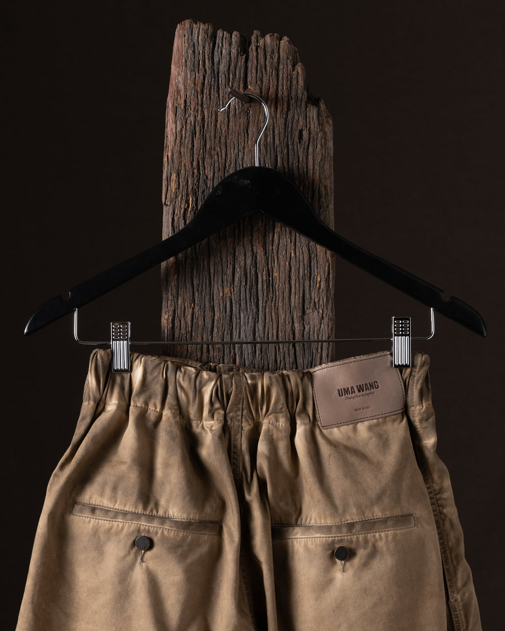 Poela Pants Heavy Cotton Tan