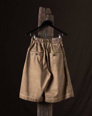 Poela Pants Heavy Cotton Tan