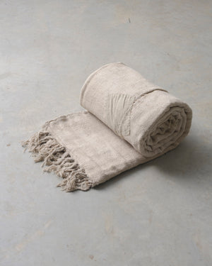 Sand Hemp Rug Extra Large