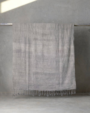 Grey Hemp Rug Large