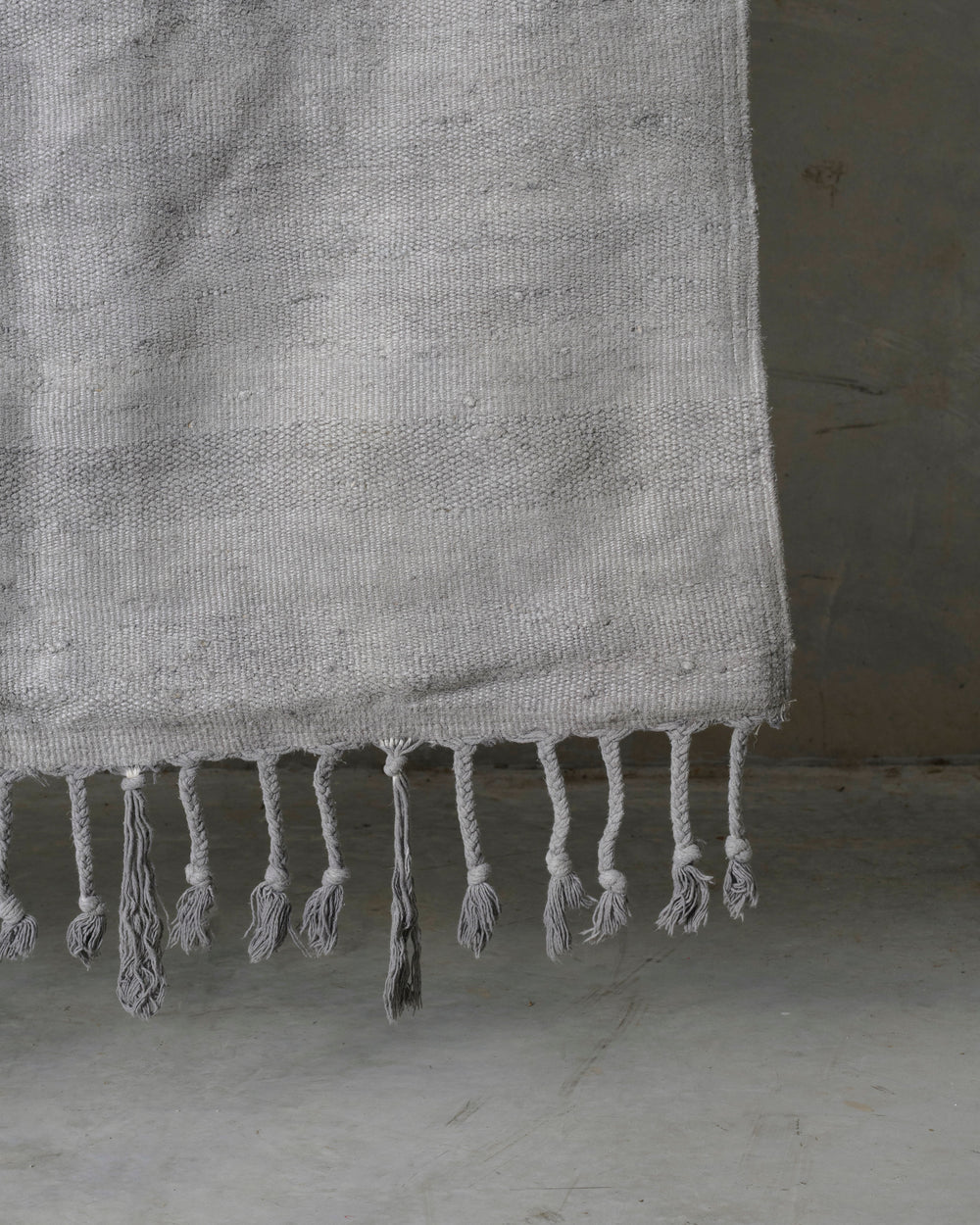 Grey Hemp Rug Large