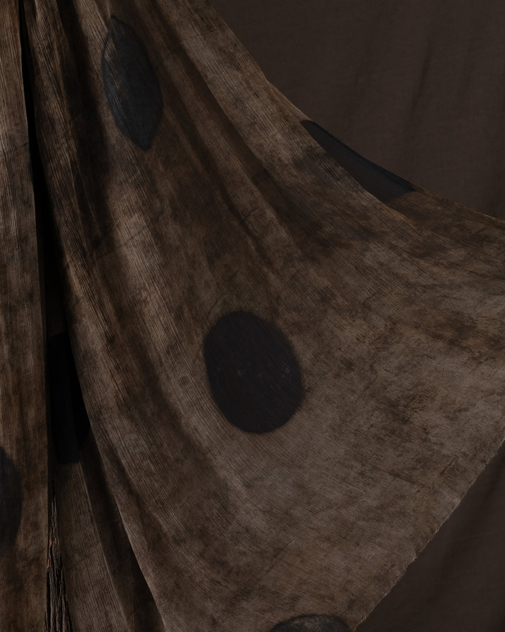Silk Scarf T-Emisfer Brown / Blue