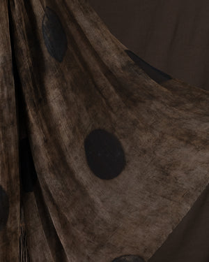 Silk Scarf T-Emisfer Brown / Blue