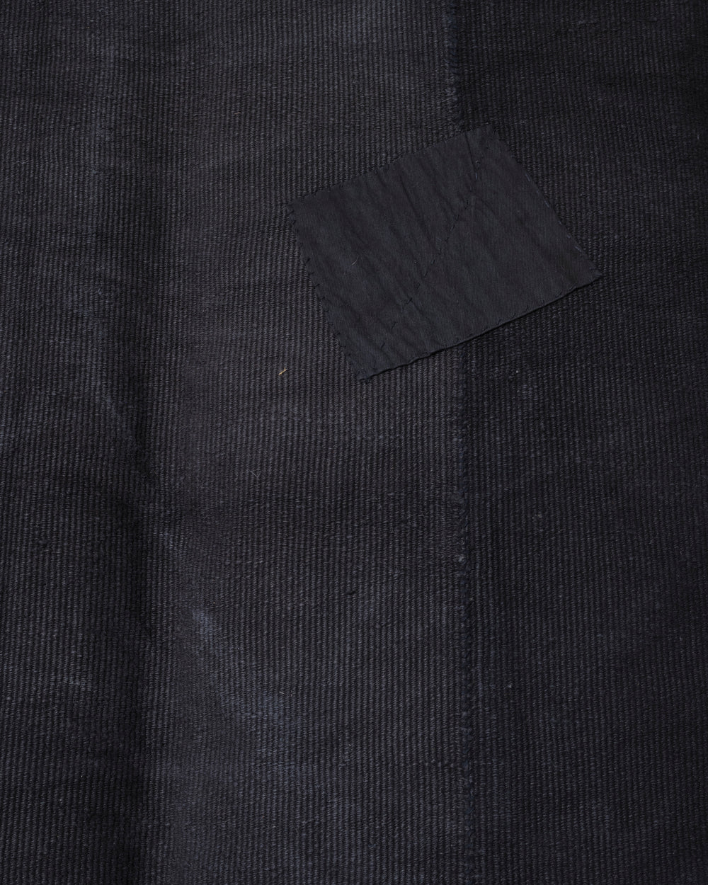 Washed Black Hemp Rug XXLarge