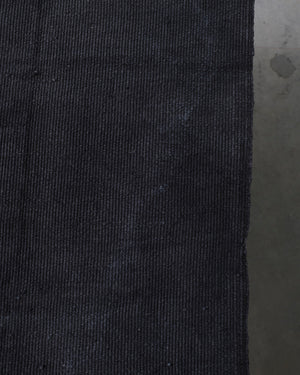 Washed Black Hemp Rug XXLarge