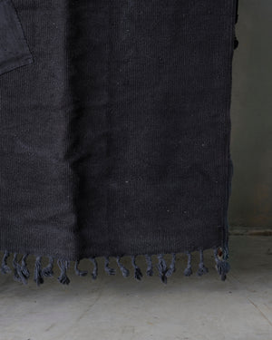 Washed Black Hemp Rug XXLarge